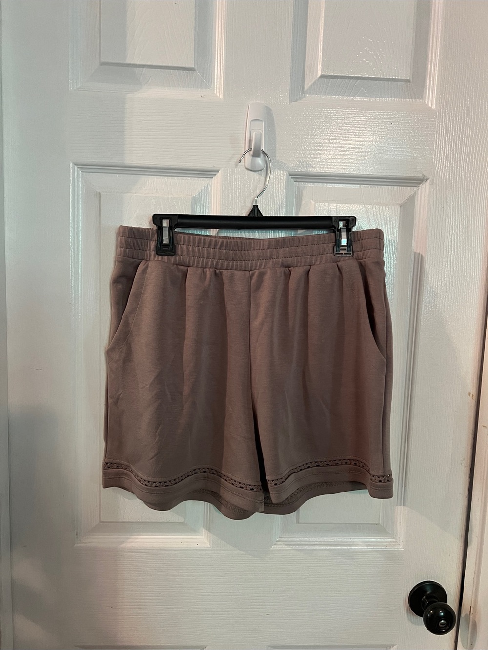 Neutral Mauve Lightweight Sweatshirt Set - Picture 6 of 7